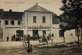 360 Kč KL Pohlednice Kladno-Dubí Dříň OBCHODY, CZE113576