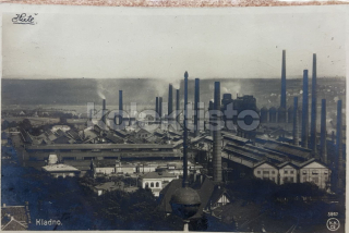 360 Kč KL Pohlednice Kladno TOVÁRNY, CZE113579