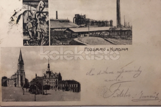 400 Kč KL Pohlednice Kladno, CZE113582