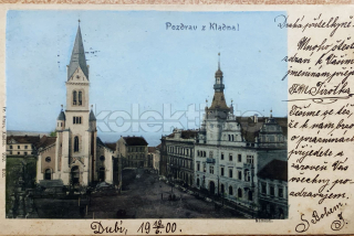 450 Kč KL Pohlednice Kladno, CZE113585