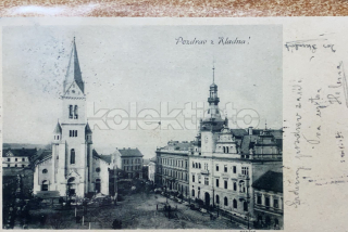 450 Kč KL Pohlednice Kladno, CZE113586