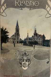 600 Kč KL Pohlednice Kladno, CZE113593