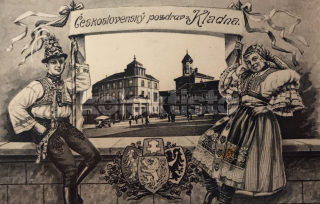 650 Kč KL Pohlednice Kladno, CZE113595