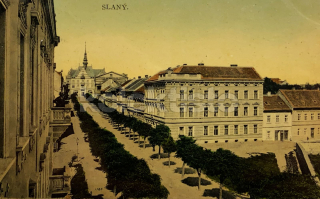 160 Kč KL Pohlednice Slaný, CZE113647