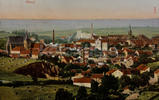 220 Kč KL Pohlednice Slaný, CZE113655