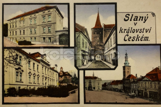 380 Kč KL Pohlednice Slaný, CZE113682