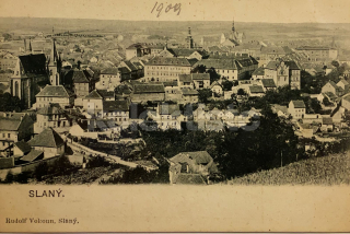 420 Kč KL Pohlednice Slaný, CZE113685