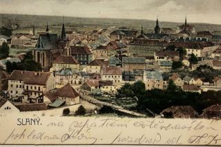 450 Kč KL Pohlednice Slaný, CZE113686