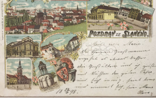 700 Kč KL Pohlednice Slaný, CZE113689