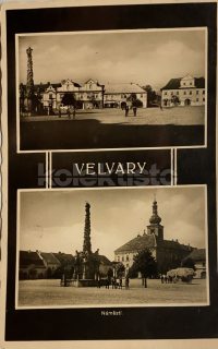 280 Kč KL Pohlednice Velvary, CZE113699