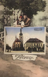 420 Kč KL Pohlednice Velvary, CZE113716