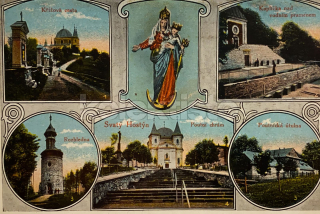 160 Kč KM Pohlednice Svatý Hostýn, CZE113742