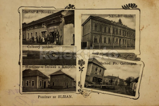 220 Kč KM Pohlednice Slížany, CZE113758