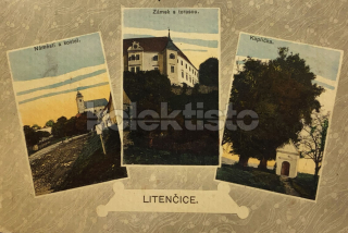 300 Kč KM Pohlednice Litenčice, CZE113778