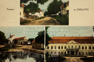 360 Kč KM Pohlednice Zdislavice, CZE113805