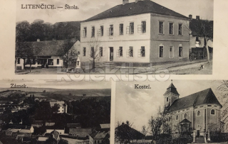 420 Kč KM Pohlednice Litenčice, CZE113816