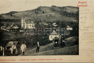 460 Kč KM Pohlednice Rusava, CZE113824
