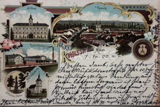 800 Kč KM Pohlednice Kvasice, CZE113832