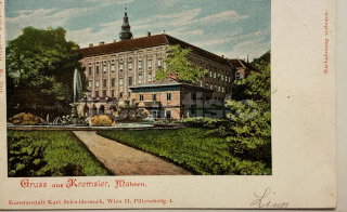 300 Kč KM Pohlednice Kroměříž, CZE113944