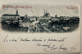 340 Kč KM Pohlednice Kroměříž, CZE113965