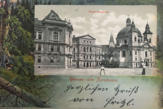 450 Kč KM Pohlednice Kroměříž, CZE113978