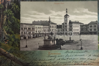 600 Kč KM Pohlednice Kroměříž, CZE113984