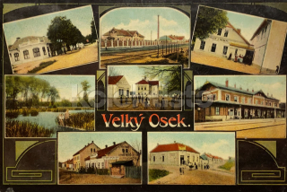 160 Kč KO Pohlednice Velký Osek, CZE113997