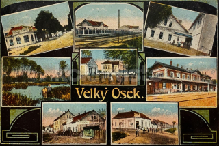 250 Kč KO Pohlednice Velký Osek, CZE114013