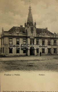360 Kč KO Pohlednice Pečky, CZE114056
