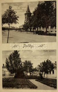 360 Kč KO Pohlednice Pečky, CZE114057
