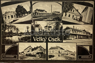 360 Kč KO Pohlednice Velký Osek, CZE114066