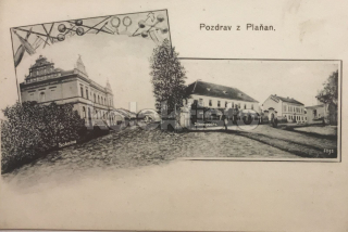 380 Kč KO Pohlednice Plaňany, CZE114074