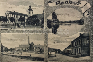 380 Kč KO Pohlednice Ratboř, CZE114075