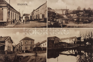 380 Kč KO Pohlednice Ždánice, CZE114079