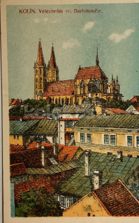 150 Kč KO Pohlednice Kolín, CZE114132