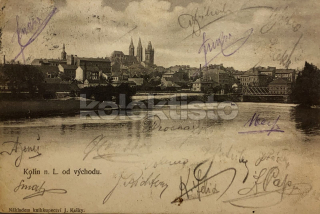 160 Kč KO Pohlednice Kolín, CZE114144