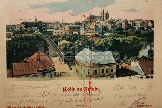 300 Kč KO Pohlednice Kolín, CZE114191