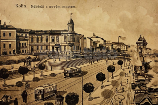 360 Kč KO Pohlednice Kolín, CZE114216