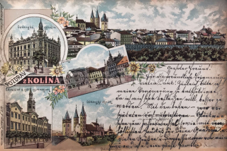 500 Kč KO Pohlednice Kolín, CZE114235