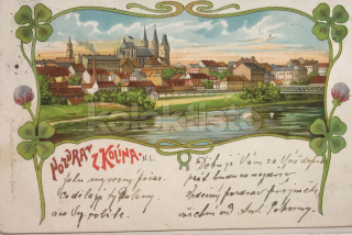 550 Kč KO Pohlednice Kolín, CZE114238