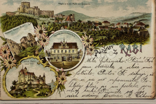 200 Kč KT Pohlednice Rabí, CZE114280