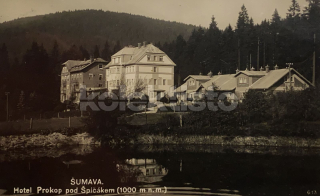 320 Kč KT Pohlednice Železná Ruda-Špičák, CZE114335