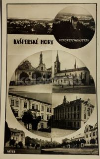 360 Kč KT Pohlednice Kašperské Hory, CZE114349