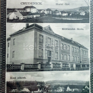 420 Kč KT Pohlednice Chudenice, CZE114370