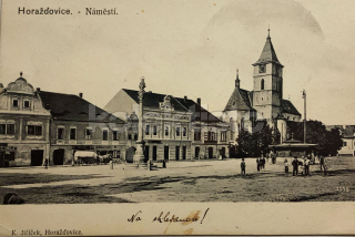260 Kč KT Pohlednice Horažďovice, CZE114413