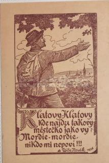 260 Kč KT Pohlednice Klatovy, CZE114506