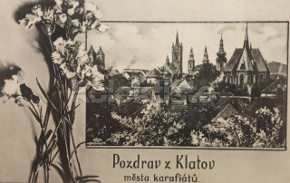 300 Kč KT Pohlednice Klatovy, CZE114509