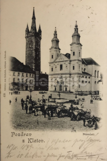 350 Kč KT Pohlednice Klatovy, CZE114533