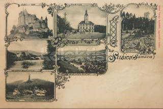 320 Kč KT Pohlednice Sušice, CZE114628
