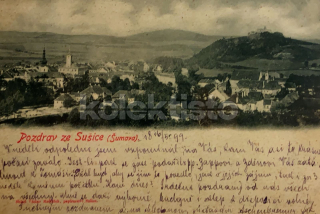 320 Kč KT Pohlednice Sušice, CZE114630
